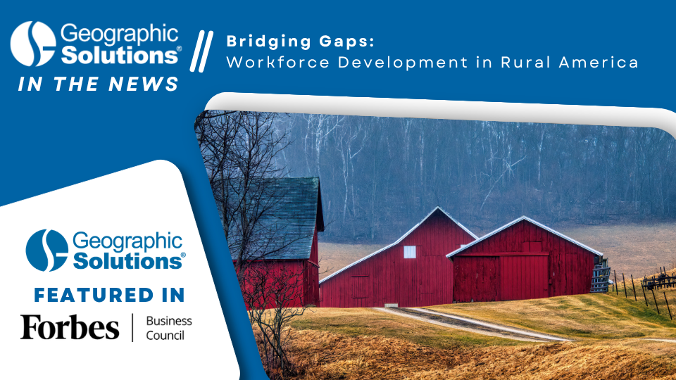 Paul Toomey Shares Insights on Rural Workforce Development in Forbes Business Council Article. This picture features a barn or home structure in a rural farm setting.